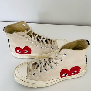 Converse collab with Commes des Garçons High-Top Sneakers